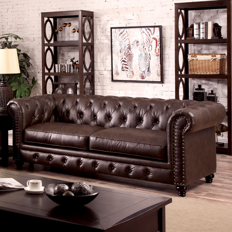 Three Posts Branchville Chesterfield Sofa & Reviews Wayfair